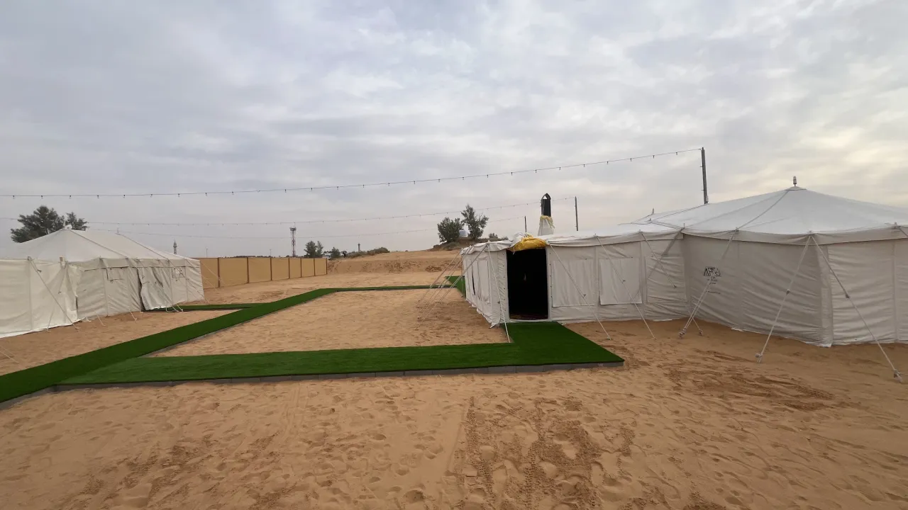 صورة ١، مخيم غروب الجوهرة