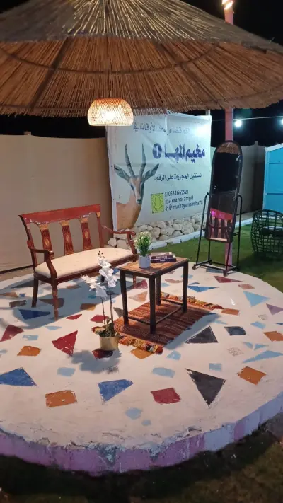 مخيم المها الخرج طريق الجوية