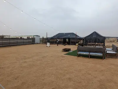 مخيم روعة غروب