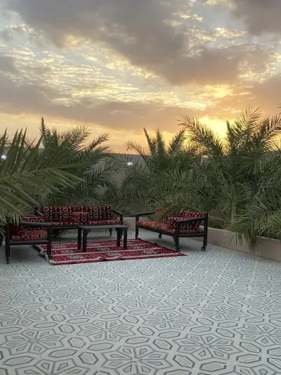 صورة ٦، استراحة ظل النخيل