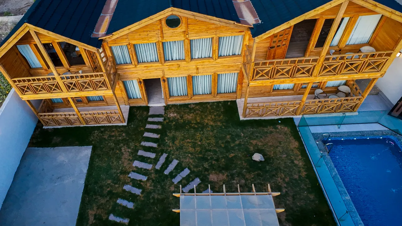 صورة ١، أكواخ القرية - الوسام - VILLAGE HUTs