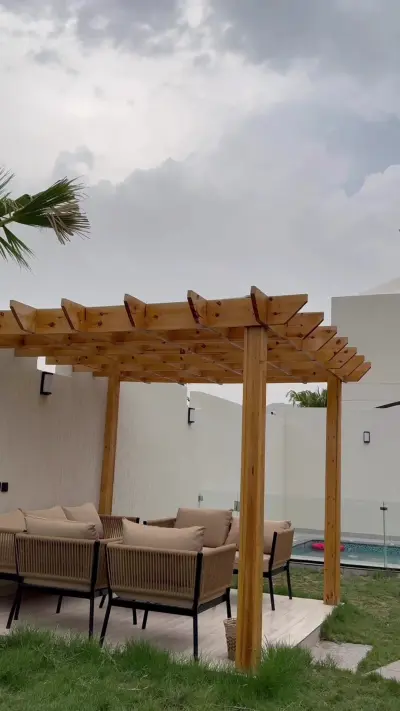 صورة ٣، أكواخ القرية - الوسام - VILLAGE HUTs