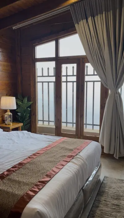 صورة ٢، كوخ وشالية مطل الضباب أبها