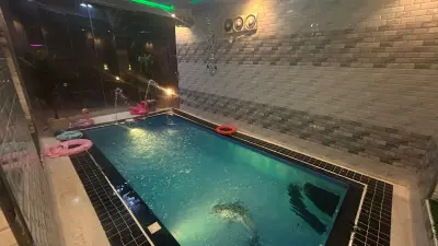 شاليهات الدرّة مسبح وألعاب مائية