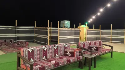 صورة ٣، مخيم النخيل الشتوي بينبع البحر