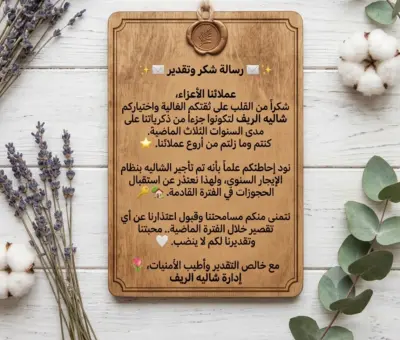 شاليه الريف