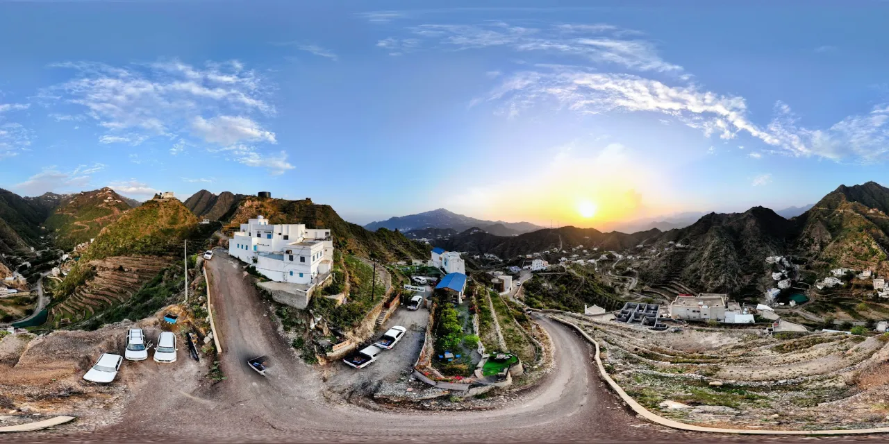 صورة ١، مزرعة قنيف الريفية