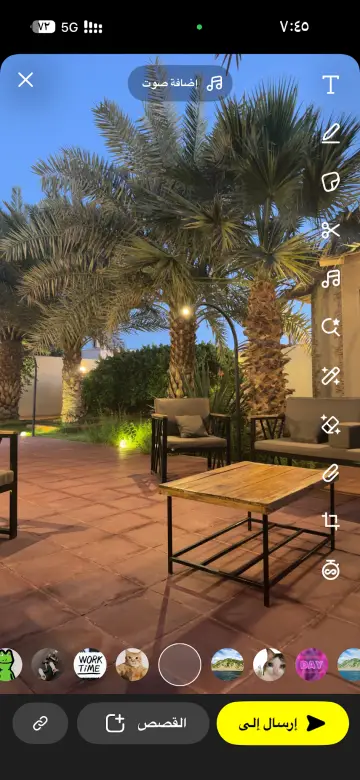 صورة ٢، استراحة رفيف