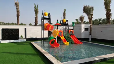 شاليه اكوا بارك العاب مائية