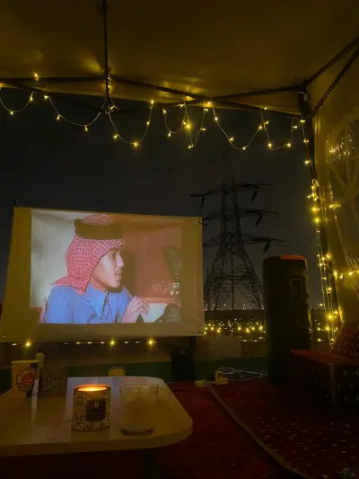صورة ٥، مخيم و جلسات القيروان
