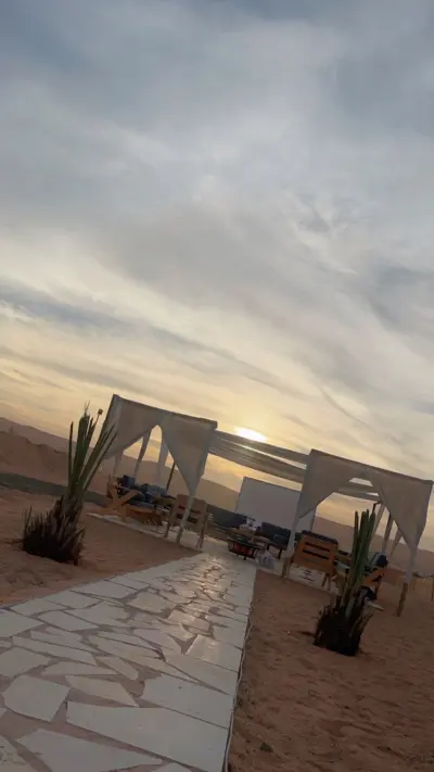صورة ٣، مخيم لحظة شتاء