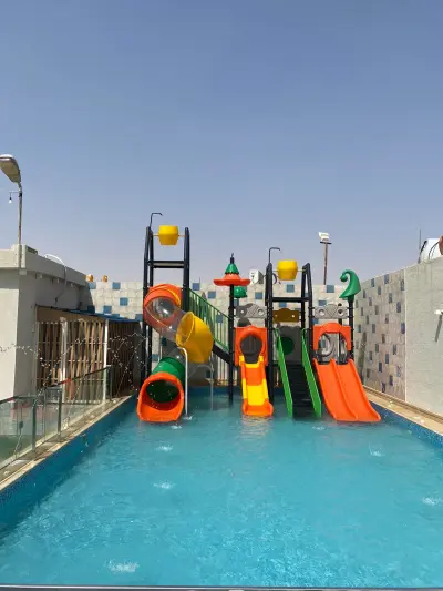 شاليه طلة للألعاب المائية