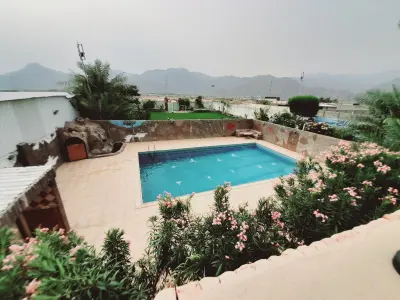 استراحة الغدير بوادي نعمان
