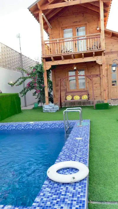 صورة ٣، اكواخ ترف ريزا