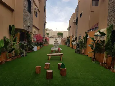 بتلات الورد لبيوت العطلات الشاليهات