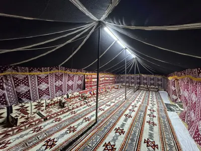 مخيم ليالي الشتاء winter nights camping