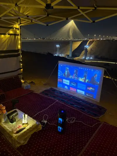 صورة ٤، مخيم و جلسات القيروان